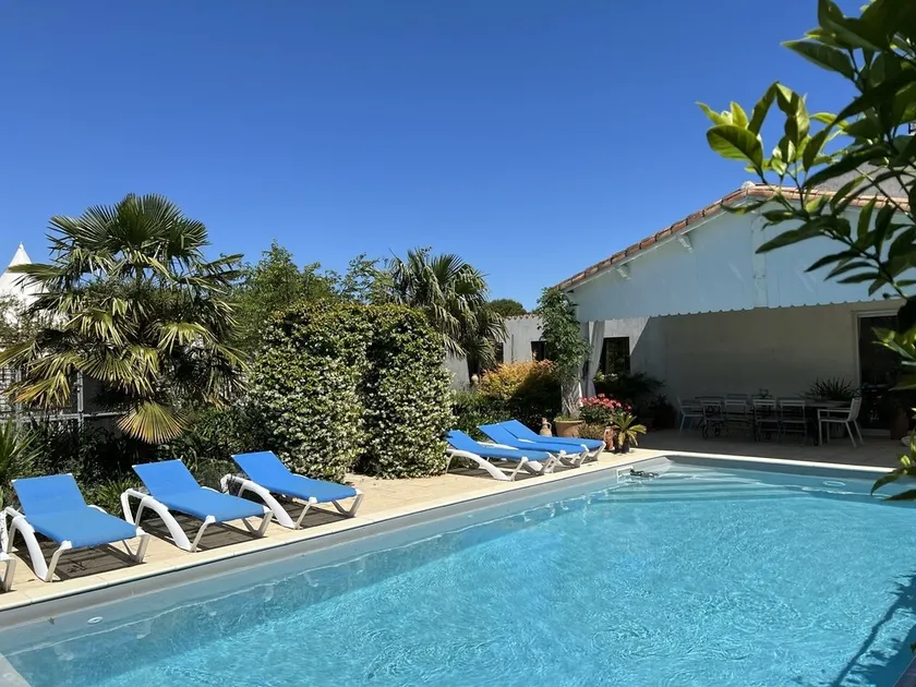 Maison Individuelle, Preau Vers Piscine Privée Avec Plancha - Image 1