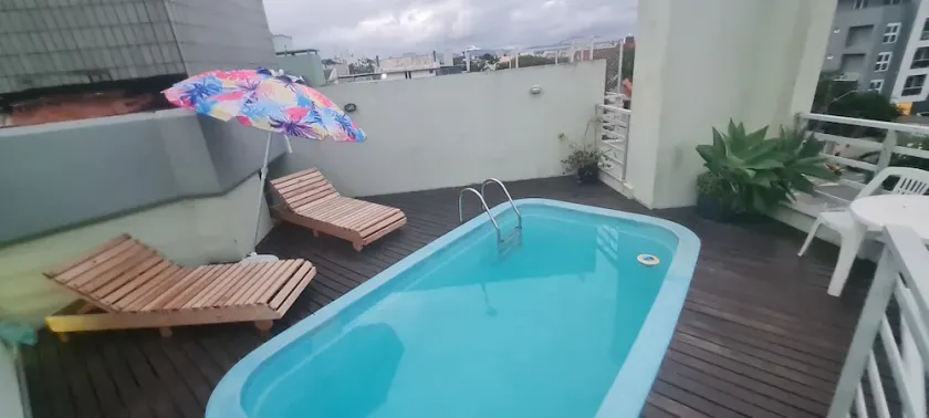 Excellent PENTHOUSE WITH POOL IN CANASVIEIRAS SC Brazil seasonal rental - Image 1