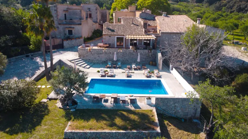 Finca Can Guillo Pollensa with Pool up to 10 Pers - Image 1