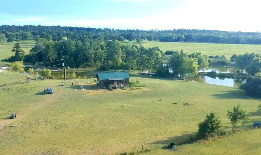 Log Cabin With 2-Acre Pond - Image 1