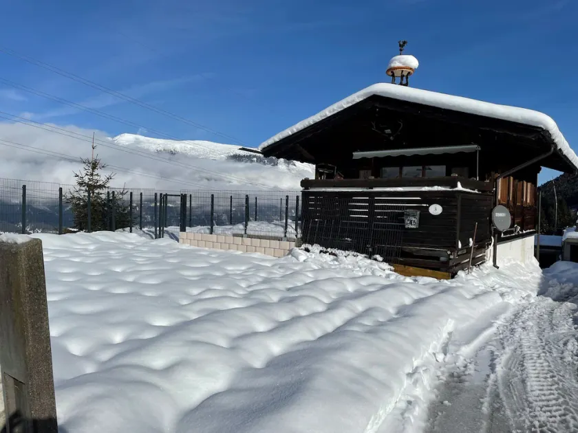 Wooden Holiday Home in Pill with Terrace - Image 1