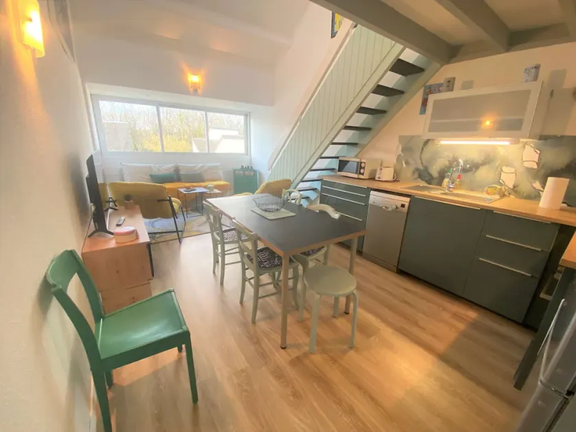 Combrit, nice duplex with heated pool, tennis court and beach on foot - Image 1