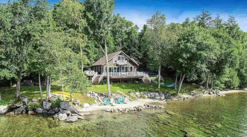 Stunning 4-season waterfront oasis on Seymour Lake, Morgan, VT - Image 1