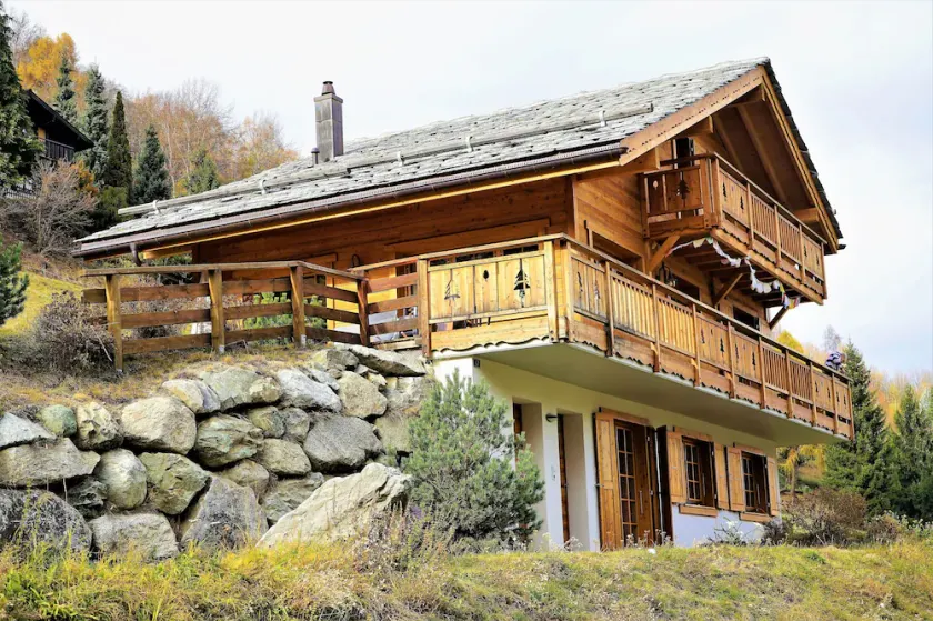 FAMILJ ny stuga, tyst, visa och mellan NENDAZ Siviez, HEART OF 4 dalar - Image 1