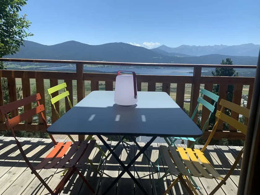 Bas de chalet cosy LES ANGLES vue superbe sur lac et Montagnes  - 4 personnes - Image 1