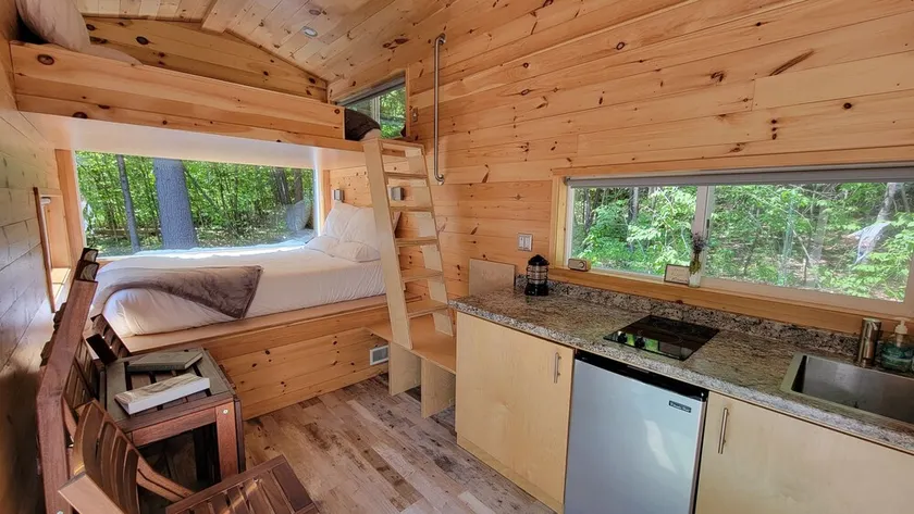 Trailside Stays - Tiny House in the Woods-Escape to Nature. Cardinal - Image 1