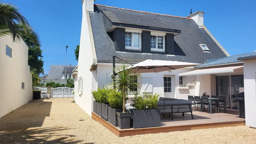 Charmante maison néo-bretonne à 2 pas de la mer Parking Wifi jardin cloturé - Image 1