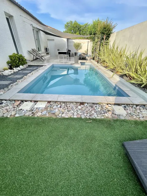 Moderne villa 'La Bianca' med swimmingpool nær Pic Saint Loup - Image 1
