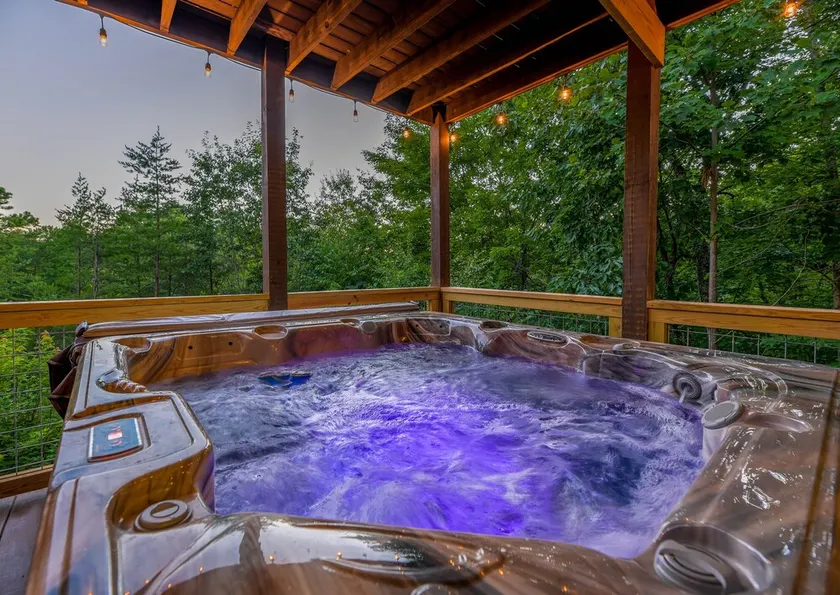 Maison de vacances avec internet haut débit, barbecue et jacuzzi | Vue montagne - Image 1