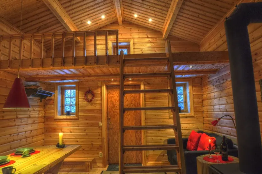 Quaint holiday home in the forests of Lapland by the river - Image 1