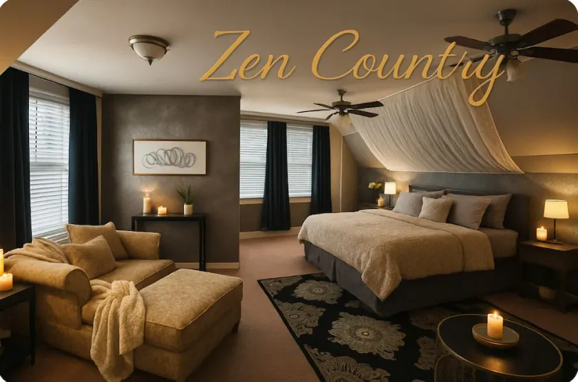 Zen Country Getaway - Fire Pit, Movie Nights, Sleeps 16 - The Zen Collection - Image 1