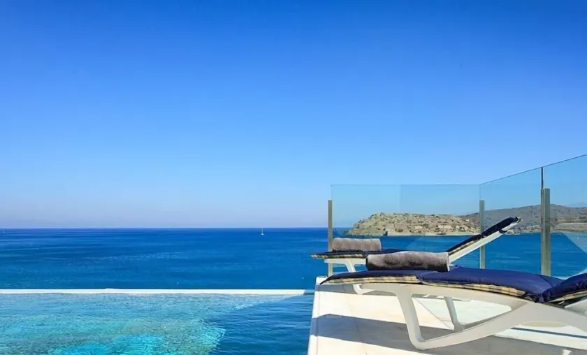 Kreta, Luxusvilla direkt am Strand, Golf von Mirambello - Image 1