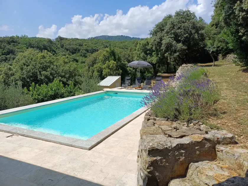 Villa, privat swimmingpool, terrasser, skovbevokset have, stor ro, syd for Frankrig - Image 1