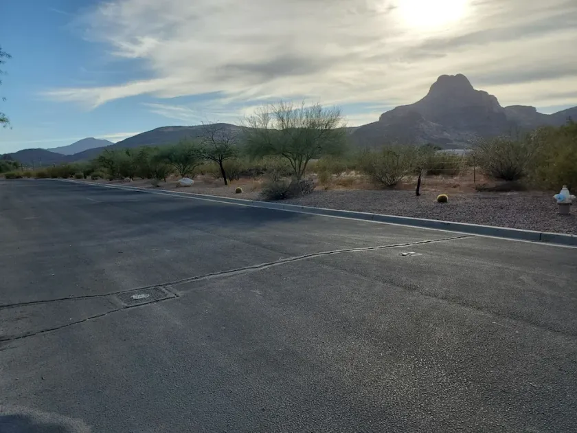 Desert Sunset Oasis - Image 1
