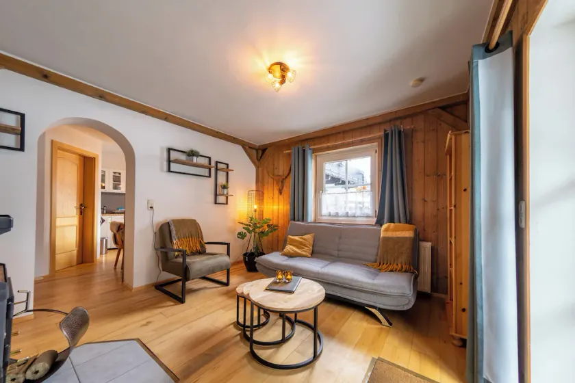 Appartamento 50m2 per famiglie e cani, estate e inverno, piscina, sauna, camino - Image 1