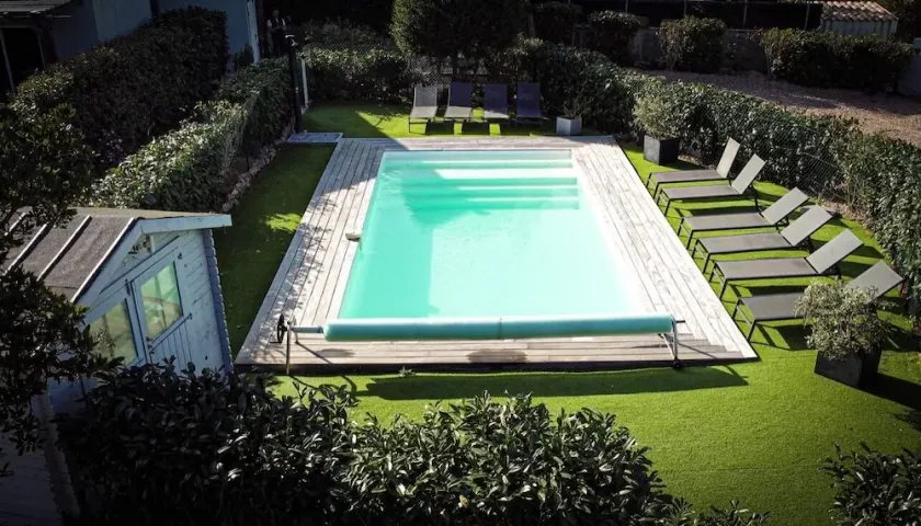 Mini luftkonditionerade semestervilla i 3 bostäder med uppvärmd pool - Image 1