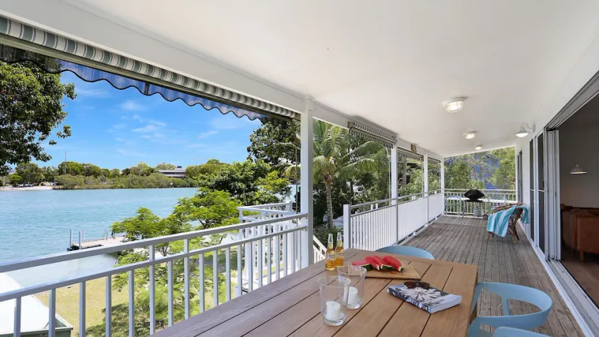 The Shore House - Waterfront Beach House Situated on Noosa North Shore - Image 1