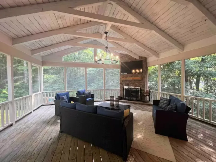 A beautiful, large home located right across the street from Lake Burton. - Image 1