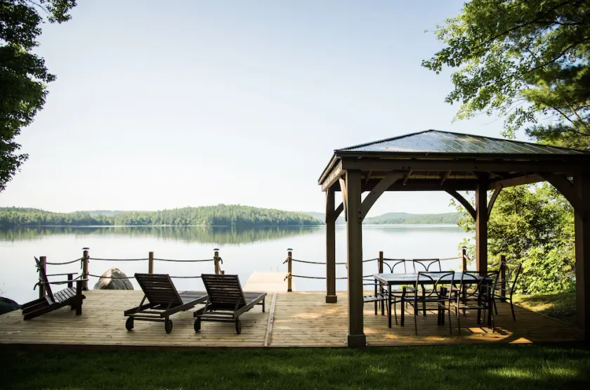 Newly renovated open concept lake house with beautiful views - Image 1