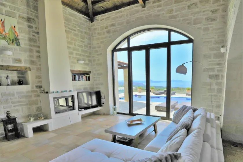 Villa Olympus, magnificent view, heatabel pool. - Image 1