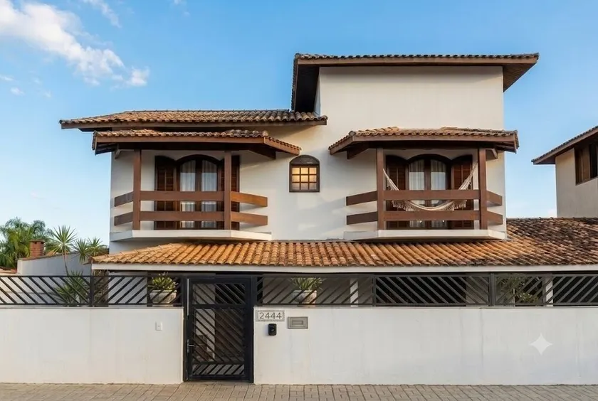 Casa Master Pé na Areia com Piscina Wifi - Image 1
