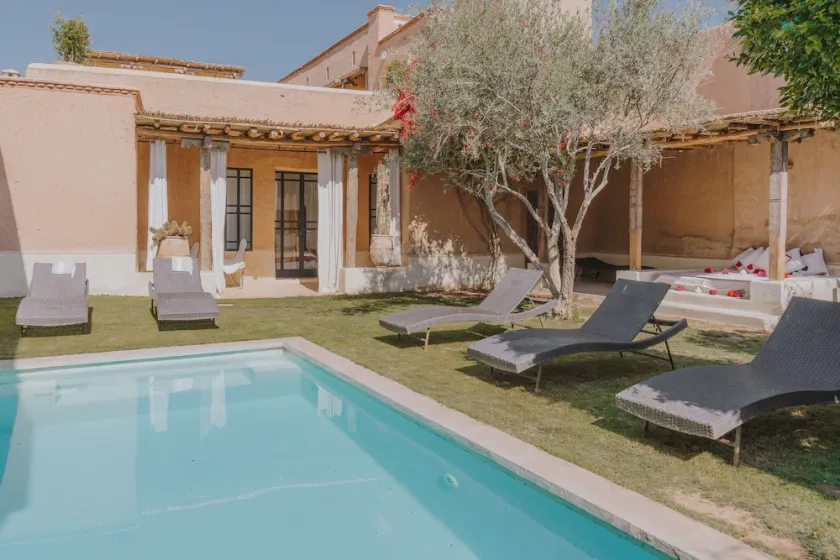 5-bedroom ethno-chic country house with pool near Marrakech - Image 1