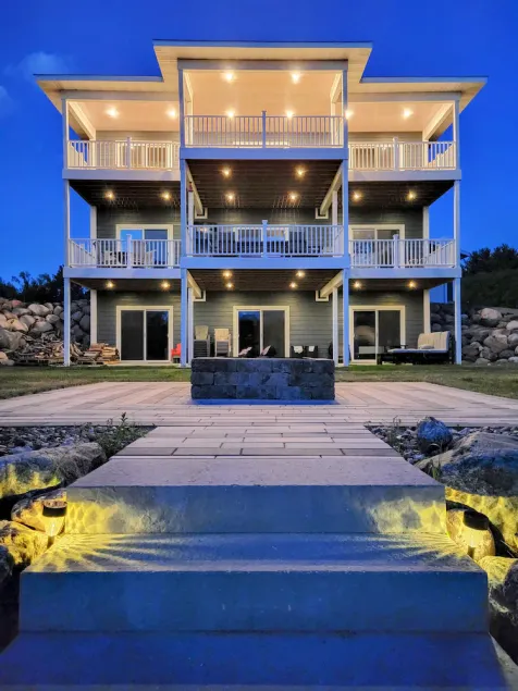 New Three Story Beach House on Beautiful Clear Lake! - Image 1