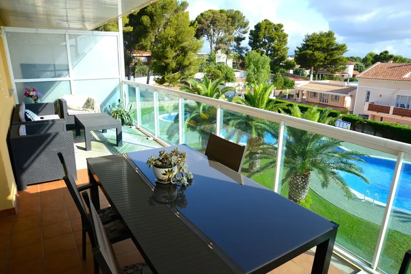 OFFRE SALOU \"LES FAMILLES\"  VUE SUR MER CLIMATISEUR  PISCINE, PARKING WIFI - Image 1