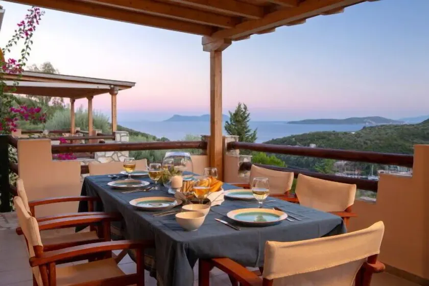 Villa Giancarlo - Lovely Villa with Stone and Wood Elements in Sivota Bay - Image 1