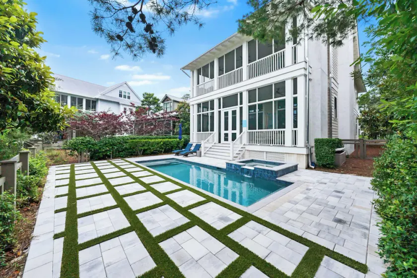 Luxurious WaterColor Retreat with Beach Club Access, Private Pool, Spa, and Captivating Views! - Image 1