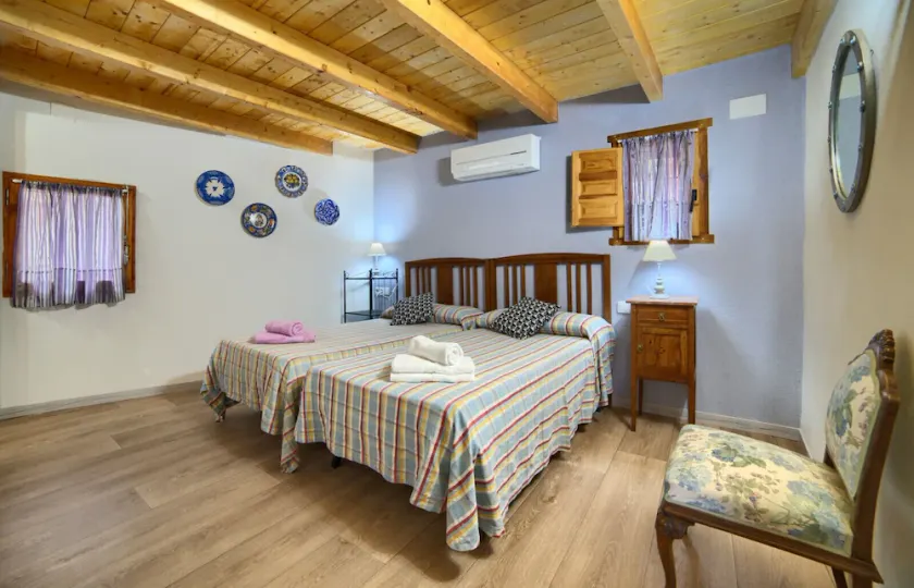 Zweibettzimmer-Eigenes Badezimmer-Bergblick-Azul - Image 1