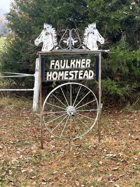 The Faulkner Homestead, old farm house, surrounded by Mark Twain National forest - Image 1