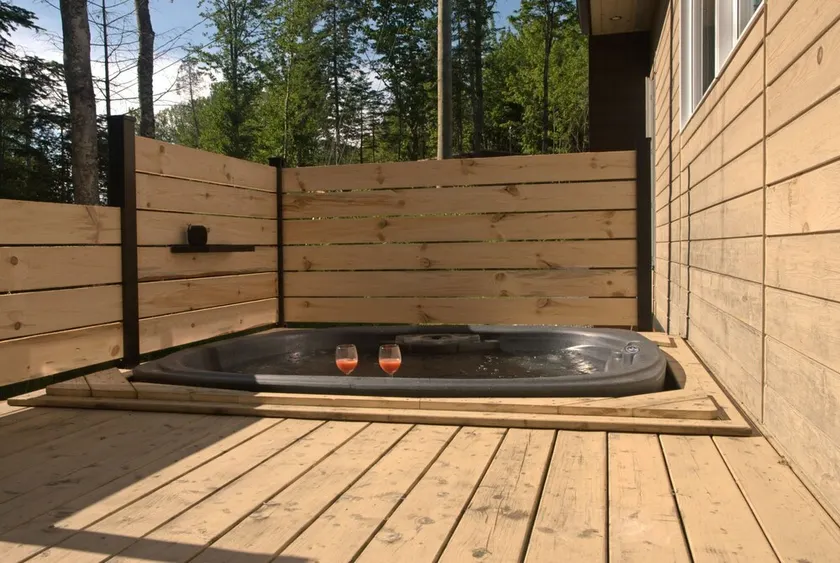 Chalet Alkov: Mini-chalet for 2 with private spa - Image 1