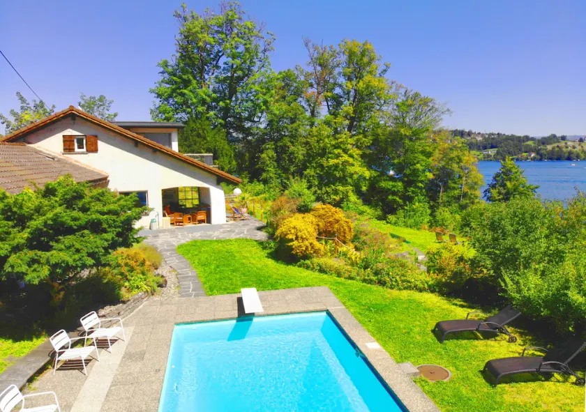 Villa direkt am See mit privatem Pool, eigenem Strand und Bootshaus - Image 1