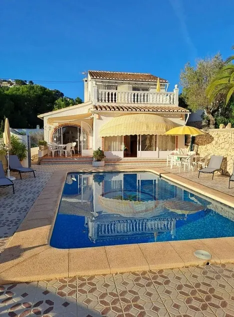 Villa Ra - Enchanting Moraira Villa with Secluded Pool and Sea View - Image 1