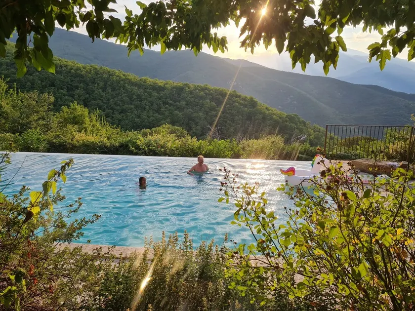 Luksus villa tilbagetog - privat opvarmet infinity-pool, 50 acres, 15-20min til Céret - Image 1
