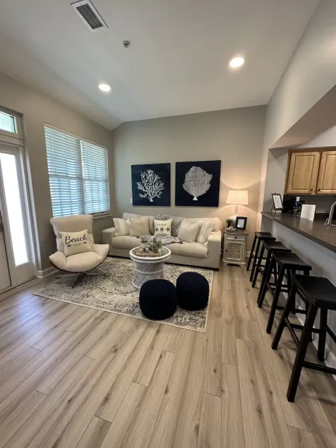 Walk to the beach.  2 Bedroom Condo - \"The Blue Palm.\"  - Image 1
