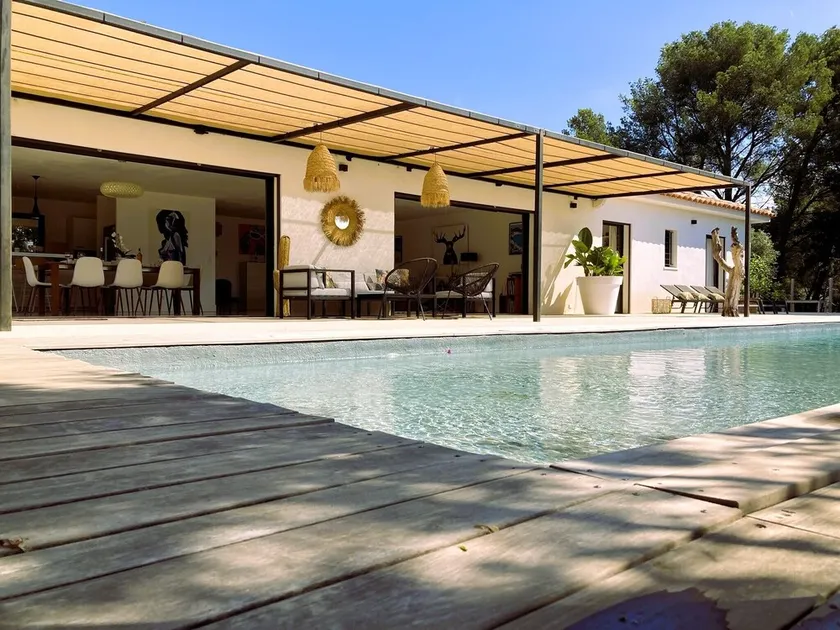 Modern single-storey villa(8p) with 20m heated pool - Image 1