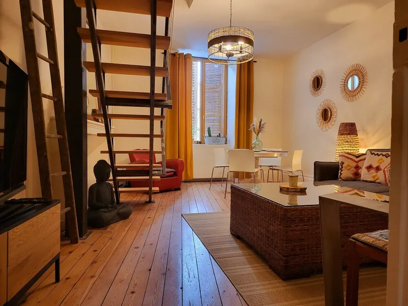 \"Duplex Macon\" style Bohème chic de 60m2, à 20min de Vichy - Image 1
