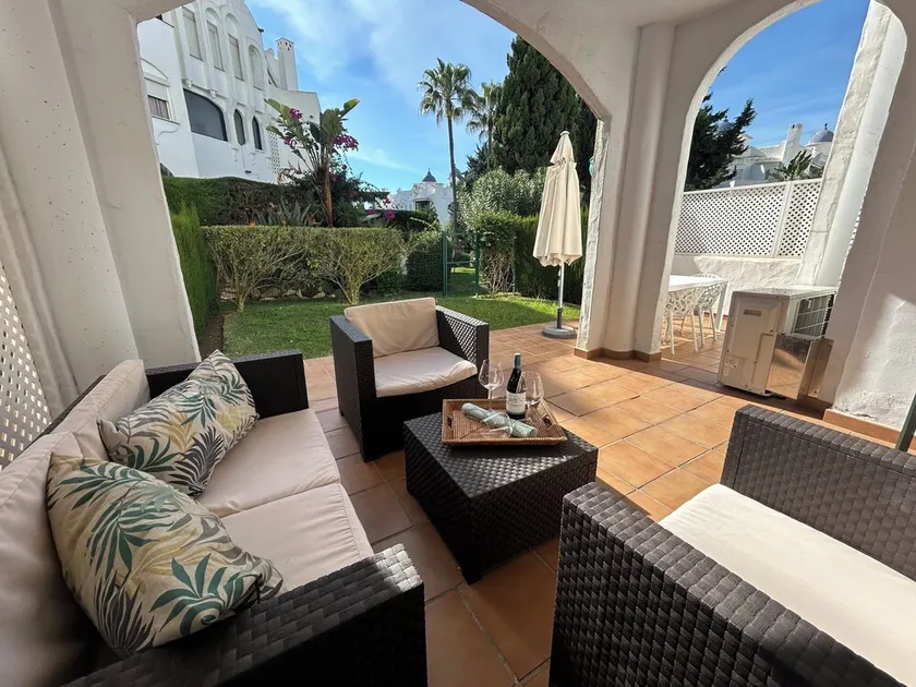 NEW!! Medina del Zoco Apartment, Mijas Costa: 150 m from the beach, with a pool and garden - Image 1