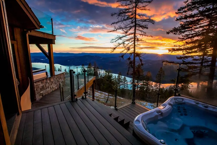 Nouveau domaine skis aux pieds avec bain à remous privé, salle de jeux et la meilleure vue! - Image 1