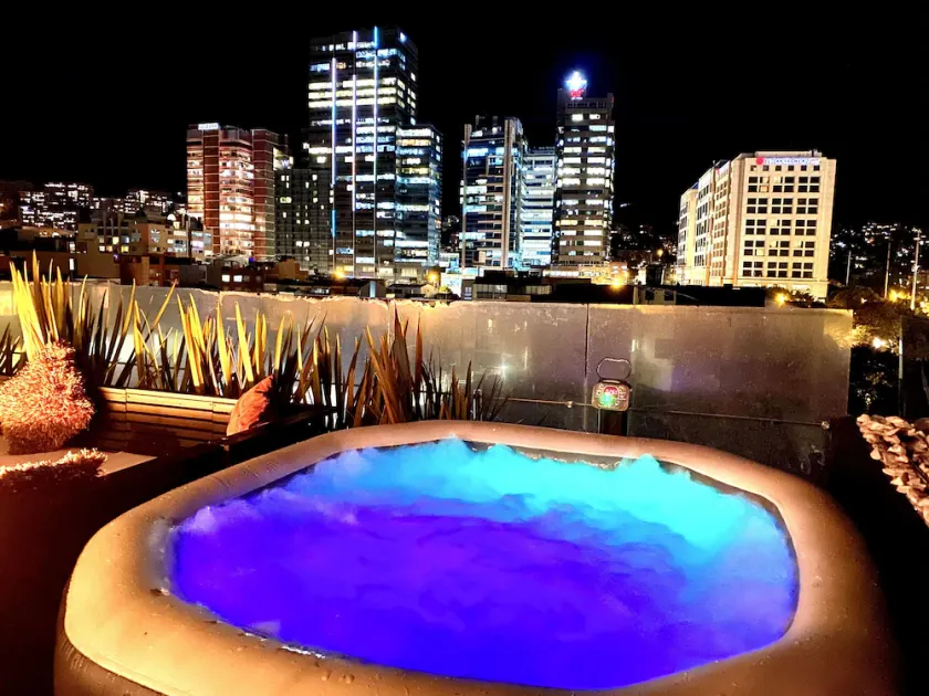 Loft + private terrace with jacuzzi, fireplaces, cinema, panoramic view - Image 1