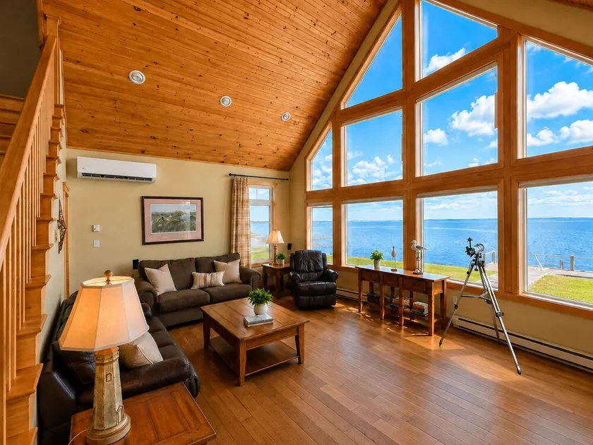 Oceanfront A-Frame Cottage | Stunning Bridge Views | Dog Friendly | Sleeps 8 - Image 1