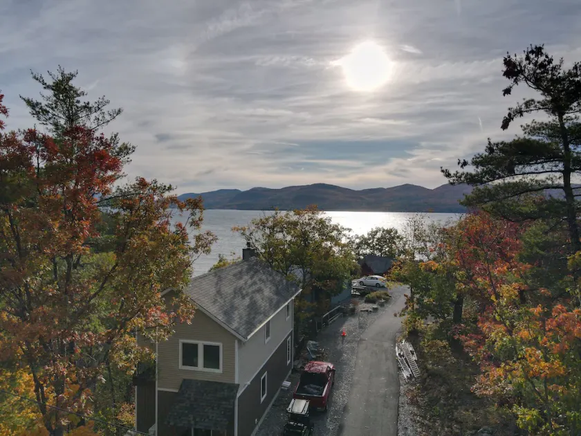 Lake George Custom Home Overlooking Beautiful Lake George - Image 1