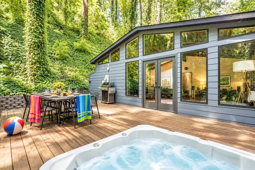Redwood Hollow~Guerneville~5-Star Redwood Retreat~Hot Tub~Summer Zen Escape! - Image 1