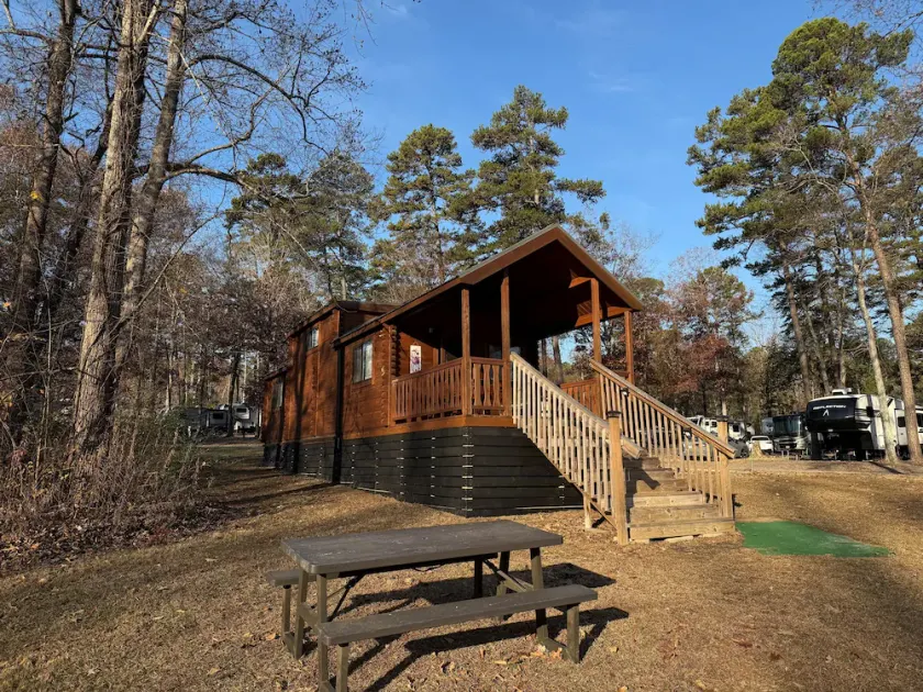 Serene 1BR Cabin near NC Z00 with Loft & Waterview - Image 1