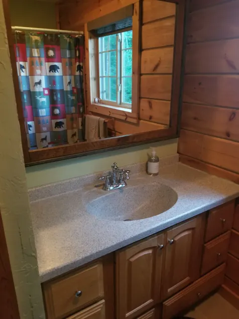 3 bed/2 bath, Pet friendly Log Lakehouse on 5 acres. Private and & relaxing. - Image 1