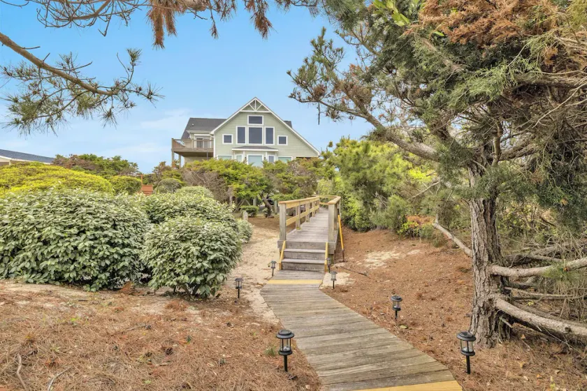 Azohva: 5 Bed / 5. 5 Bath Oceanfront Home på Caswell Beach med udsigt over Intracoastal Waterway - Image 1