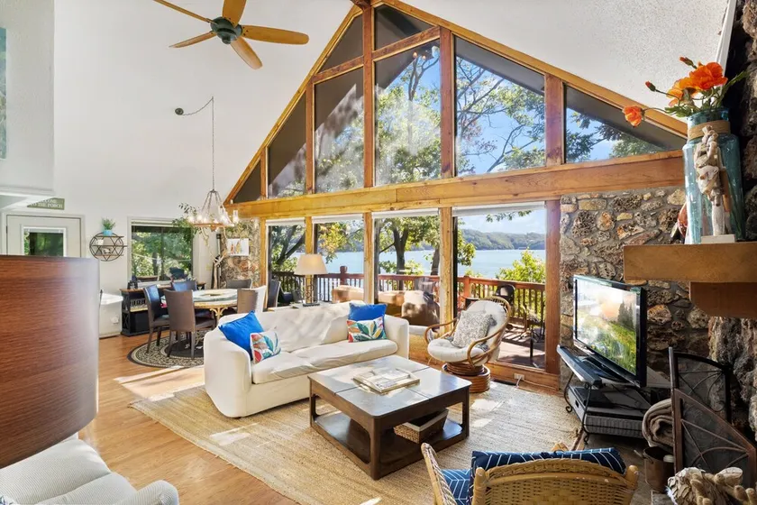 Woodmont Point - Wooded Private Lakefront Retreat with Deep Cove Dock and Great Swimming! - Image 1