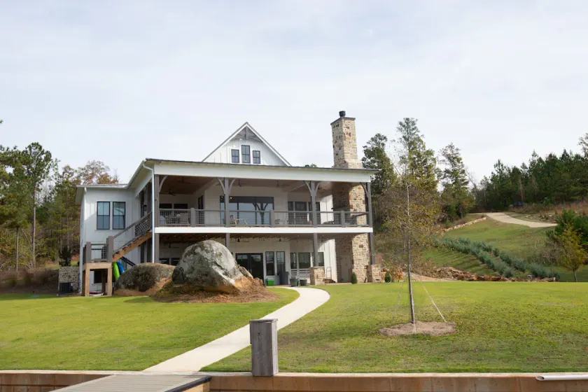 Auburn Game day perfection! Beautiful Lakefront Home. Hot Tub, big water views.  - Image 1